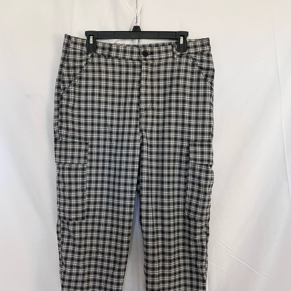 Hollister Plaid Cargo Pants